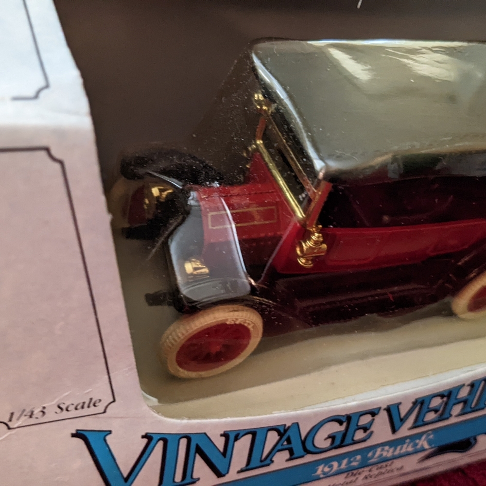 NWT Vintage ERTL 1912 Buick Vintage Vehicles 1/43 Scale Die-Cast. In Box … - Picture 6 of 9